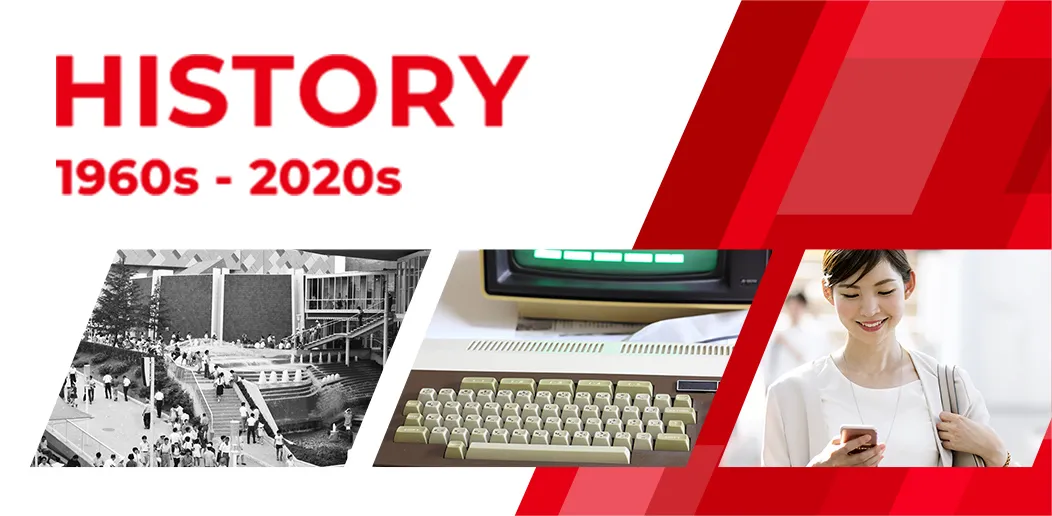 HISTORY　1960s－2020s
