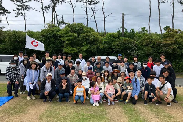 浜松市主催「ウェルカメクリーン作戦」へ参加の様子
