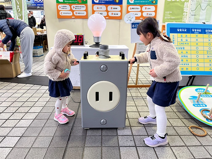大型手回し発電