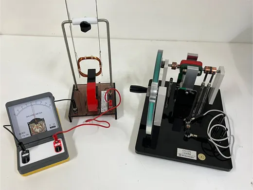 電気実験教室B　磁石とコイル