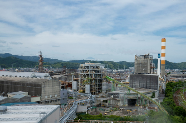 新東海製紙島田工場 外観写真