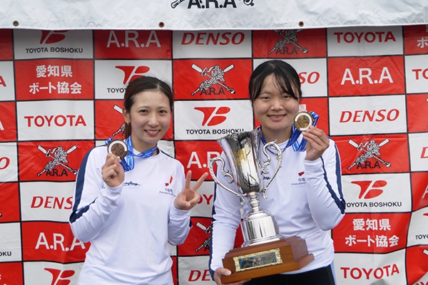 第67回中日本レガッタ　男女5種目で優勝（大会の様子）