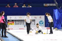 香港との準決勝の様子