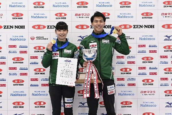 第16回全農日本ミックスダブルスカーリング選手権大会 優勝