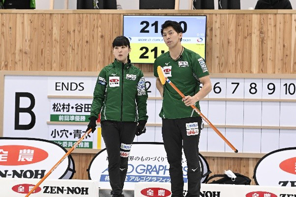 第16回全農日本ミックスダブルスカーリング選手権大会 優勝