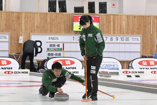 第16回全農日本ミックスダブルスカーリング選手権大会 優勝
