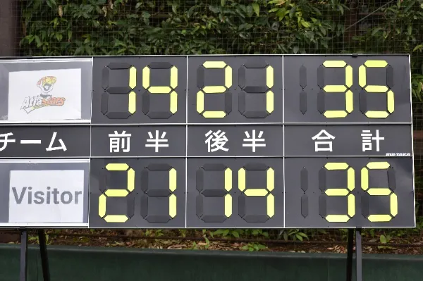 vs 横河武蔵野アトラスターズ戦 マッチレポート19